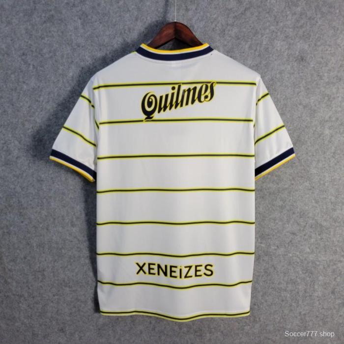 Retro Boca Juniors Away White Jersey