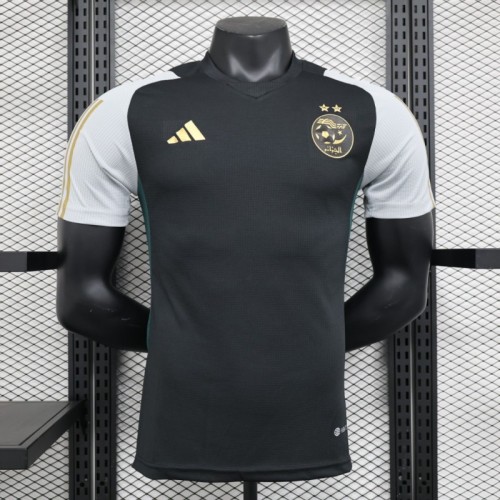 Player Version 2023 Algeria Black Training Jersey