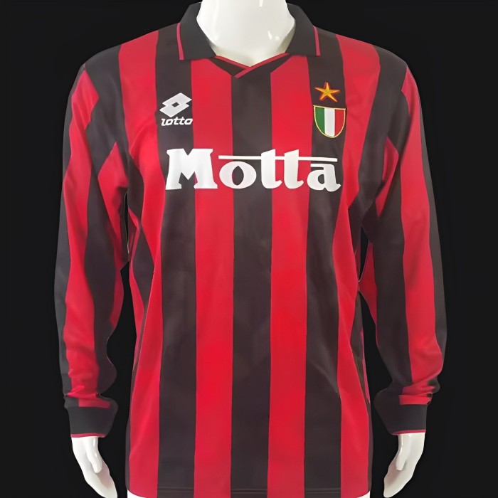 Retro 93/94 AC Home Long Sleeve Jersey