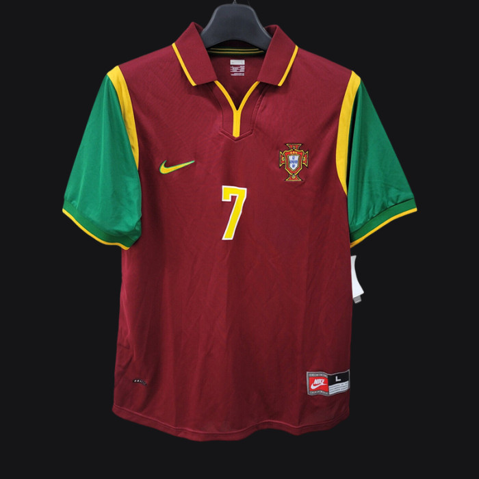 Retro 1999 Portugal Home Jersey