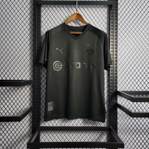 Retro Borussia Dortmund 110th Anniversary Edition Black Jersey