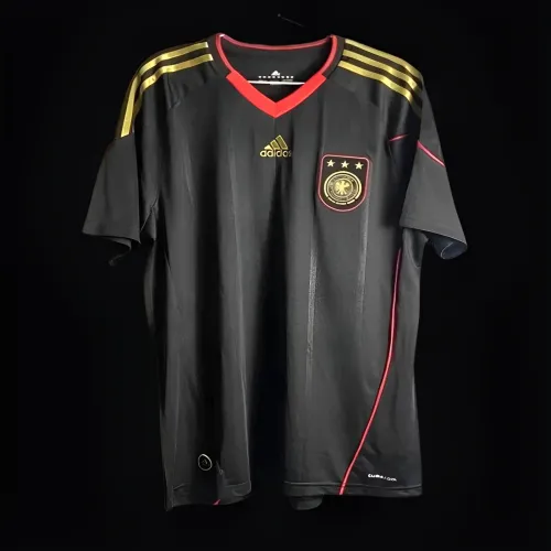 Retro 2010 Germany Away Black Jersey
