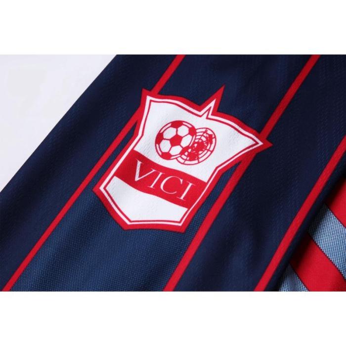 Retro 98/99 West Ham United x Iron Maiden Long Sleeve Navy Jersey