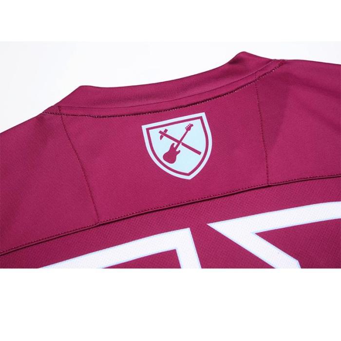 Retro 22/23 Iron Maiden X West Ham Wine/Blue Jersey