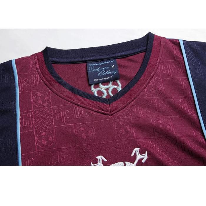 Retro 2011 West Ham United x Iron Maiden Away Jersey