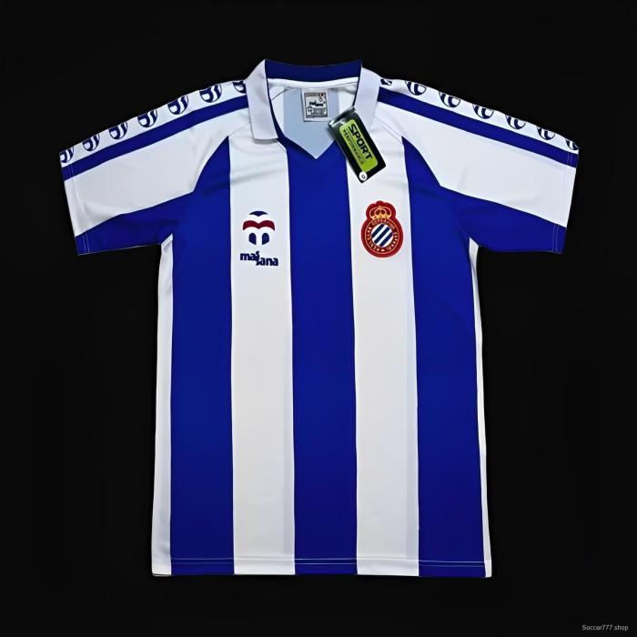 Retro 84-89 Espanyol Home Jersey
