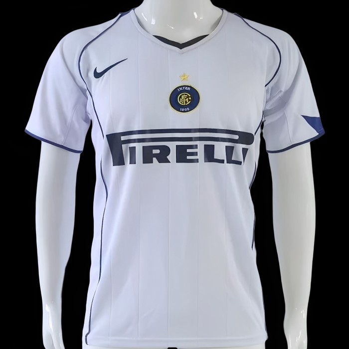 Retro 04/05 Inter Milan Away White Jersey