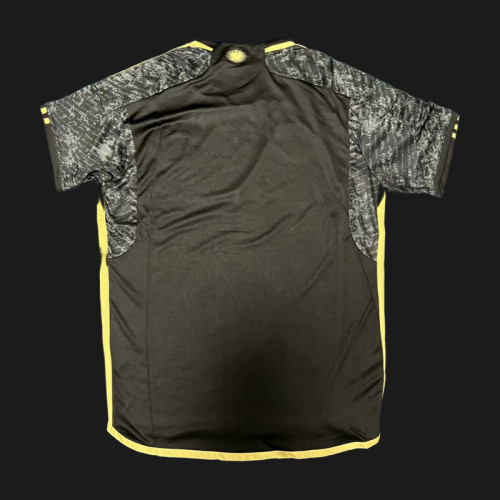 Player Version 2023 Argentina Black Champion Jersey With Champion Patch