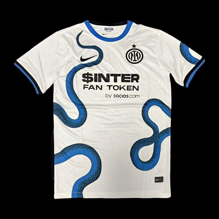 Retro 21/22 Inter Milan White Jersey