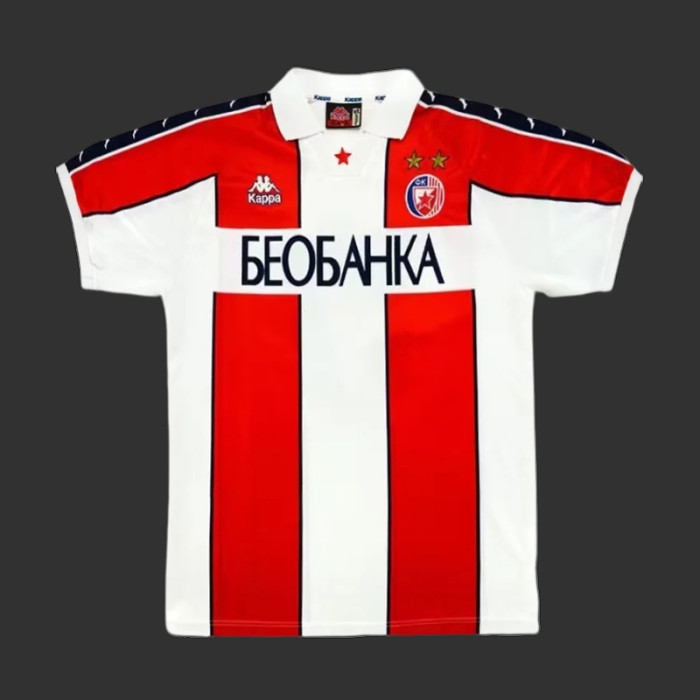Retro 95/97 Red Star Belgrade Home Jersey