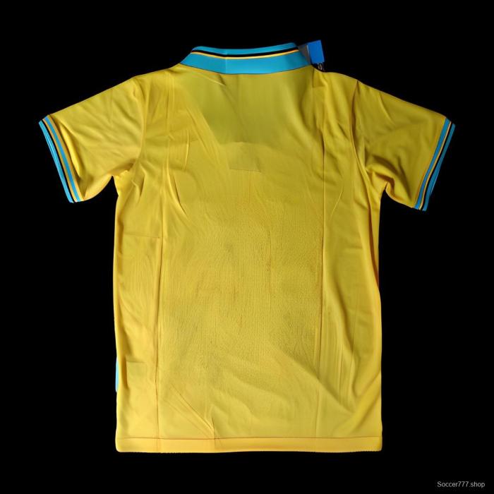 Retro 1993-95 Bayern Munich Away Yellow Jersey