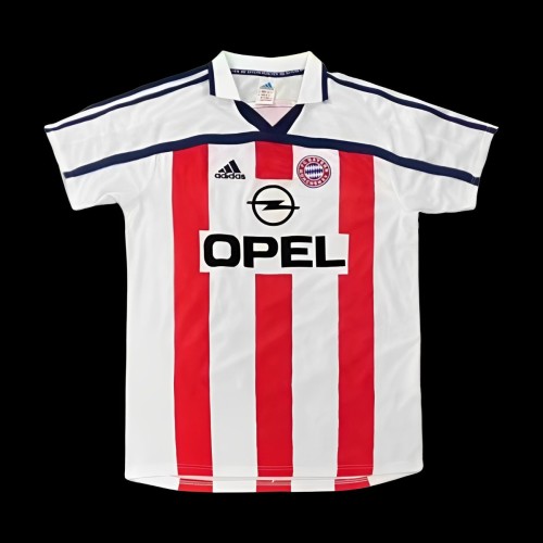 Retro 00/01 Bayern Munich Away Jersey