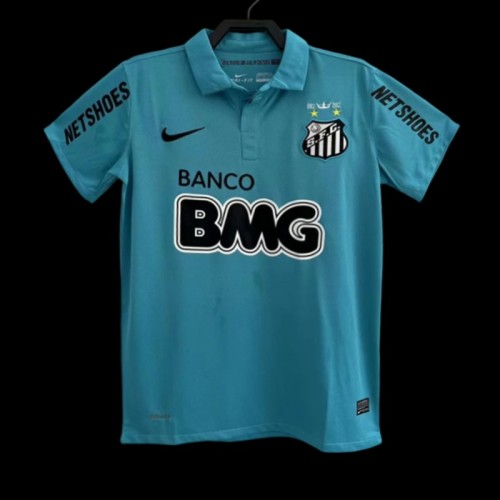 Retro 14/15 Santos Away Blue Jersey