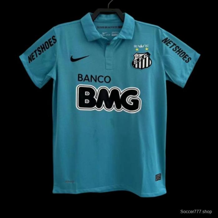 Retro 14/15 Santos Away Blue Jersey