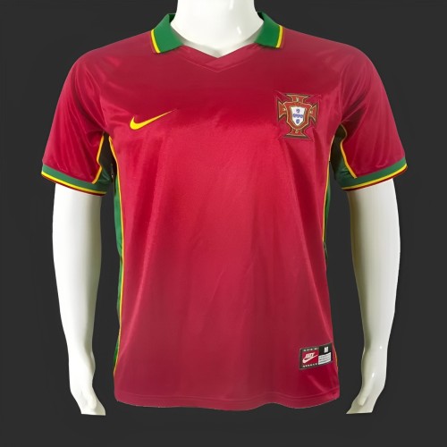 Retro 1998 Portugal Home Jersey