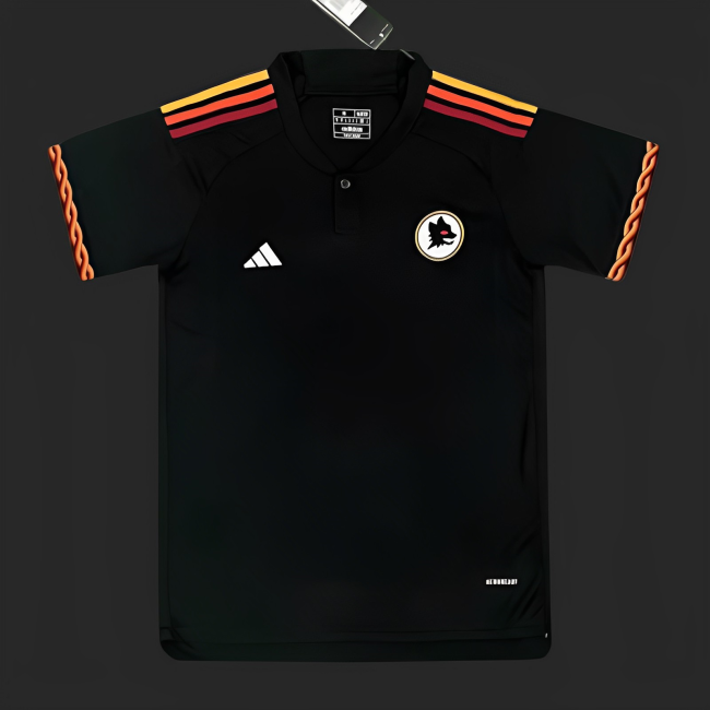 23/24 Roma Third Black Jersey