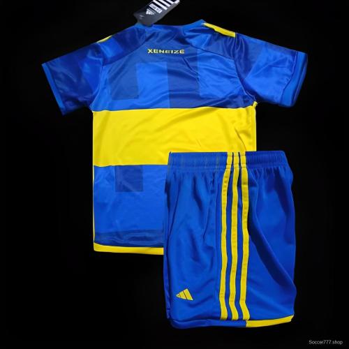 23/24 Kids Boca Juniors Home Jersey