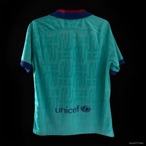 Retro 19/20 Barcelona Third Blue Jersey