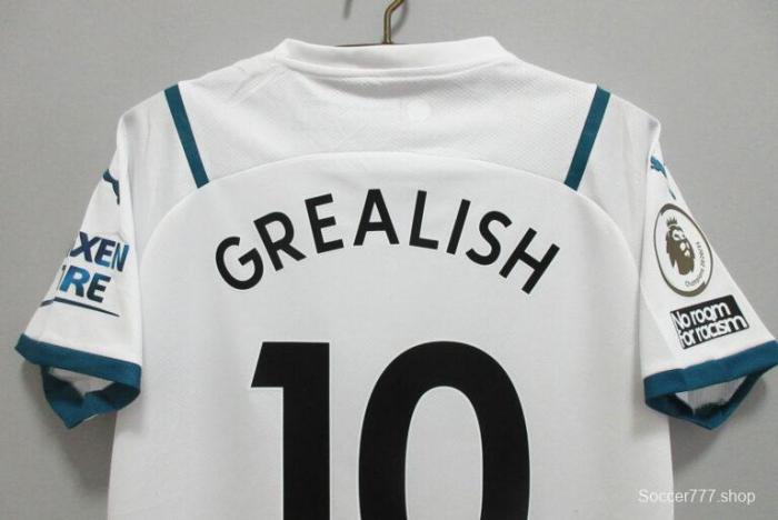 Retro 23/24 Manchester City Away White Jersey