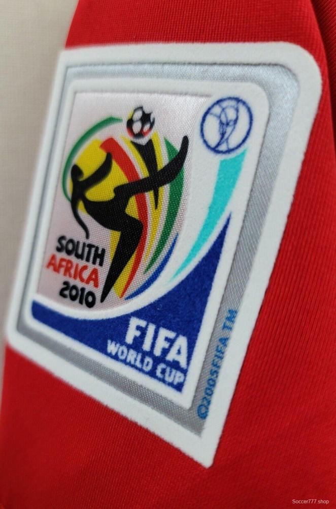 Retro 2010 Spain Home Jersey