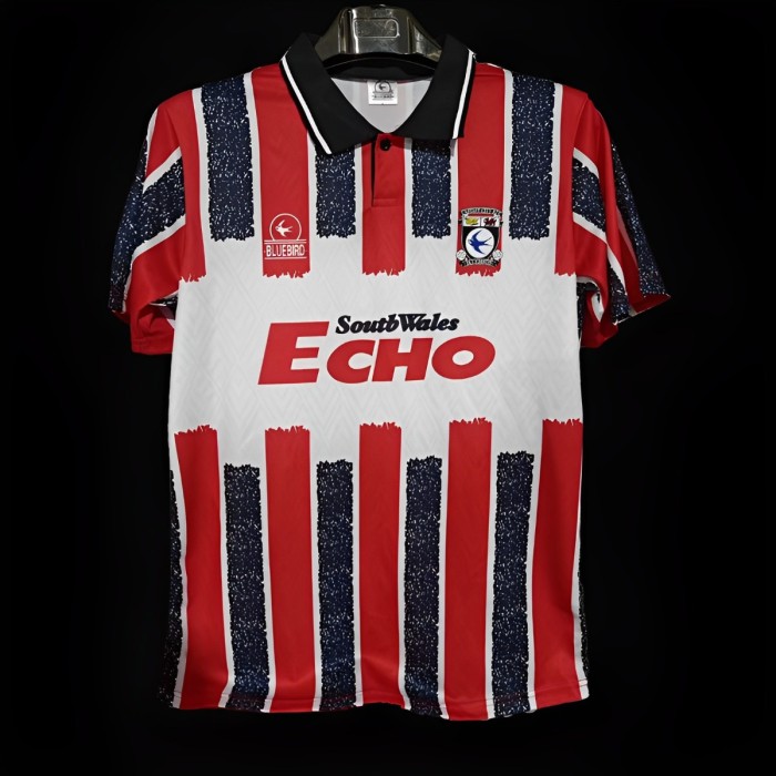 Retro 1990 Cardiff City Home Jersey
