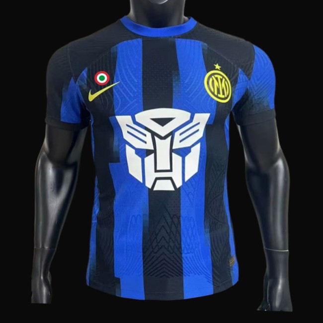 Player Version 23/24 Inter Milan x Transformers Home Special Jersey