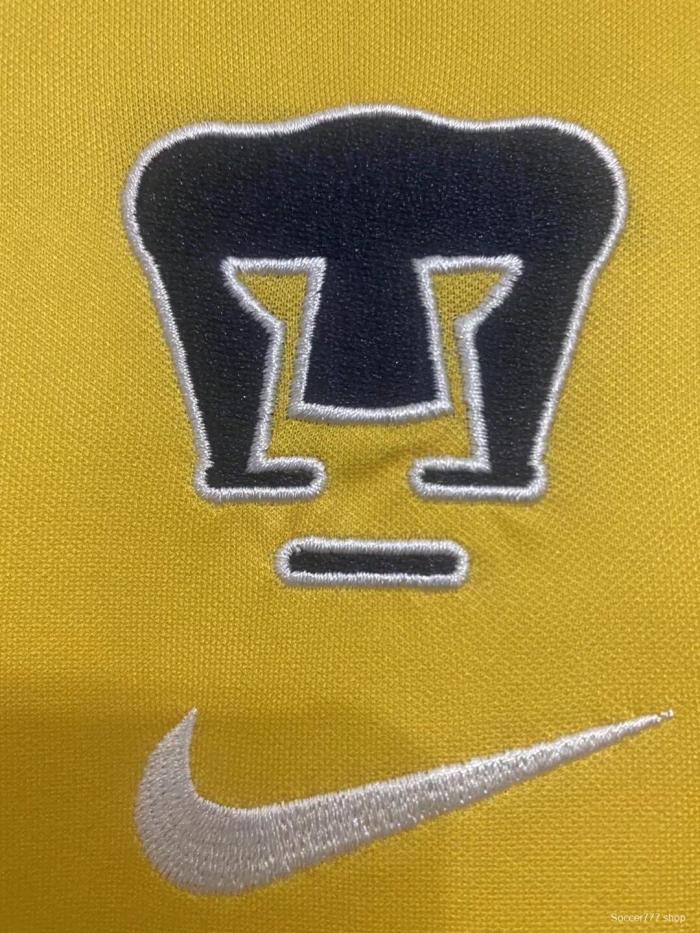 Retro 00/01 Club America Away Yellow Jersey