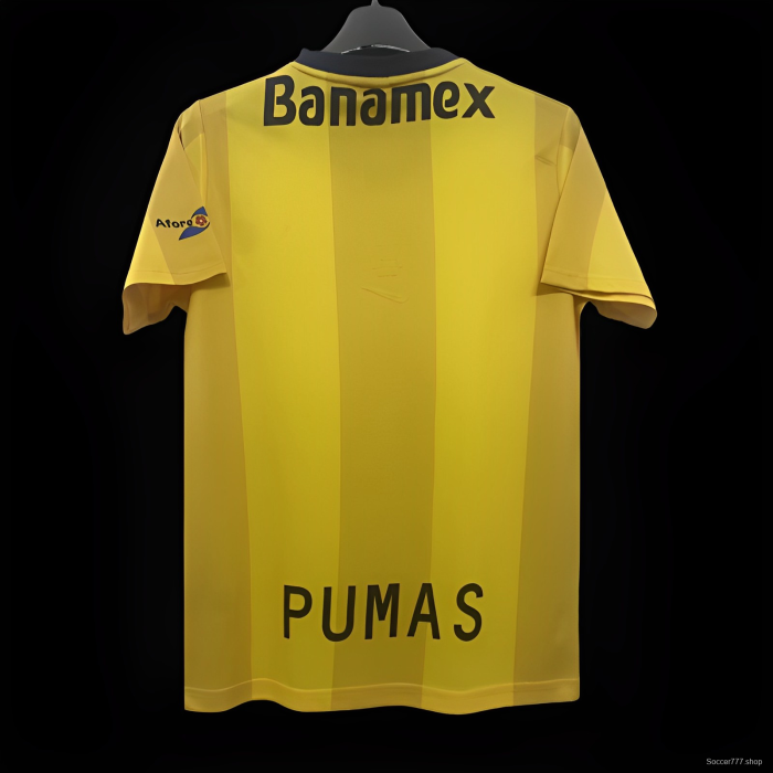 Retro 00/01 Club America Away Yellow Jersey