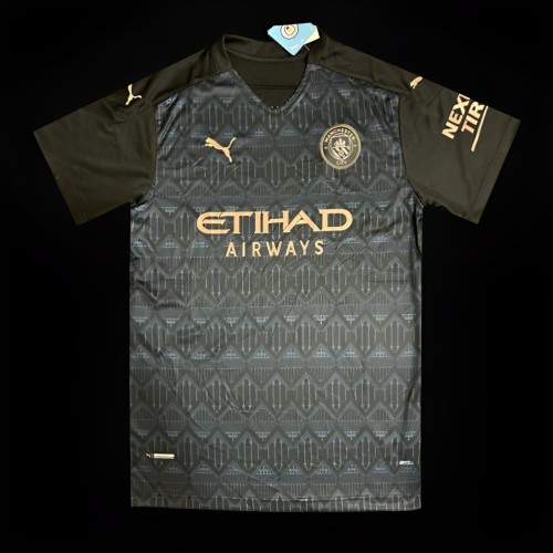 Retro 21/22 Manchester City Away Black Jersey