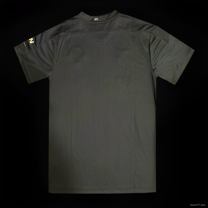 Retro 21/22 Manchester City Away Black Jersey