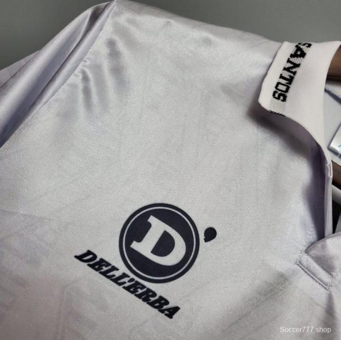 Retro 93/94 Santos Home Jersey