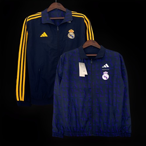 23/24 Napoli Navy Reversible Full Zipper Jacket