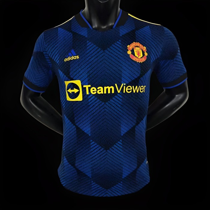 Player Version 21/22 Retro Manchester United Third Jersey