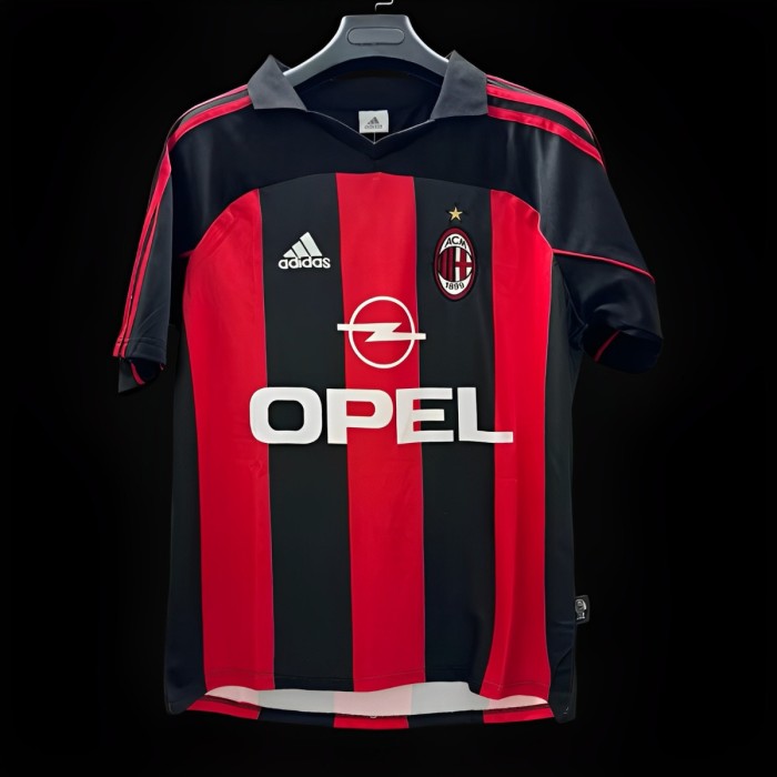 Retro 01/02 AC Milan Home Jersey