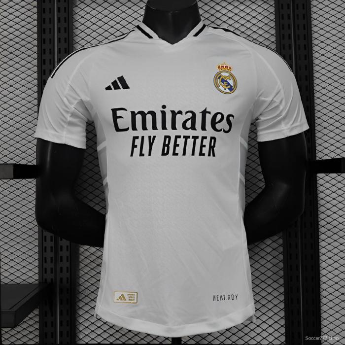 Player Version 24/25 Real Madrid Home Jersey