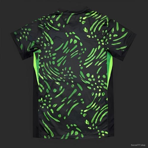 2024 Nigeria Away Green Black Jersey