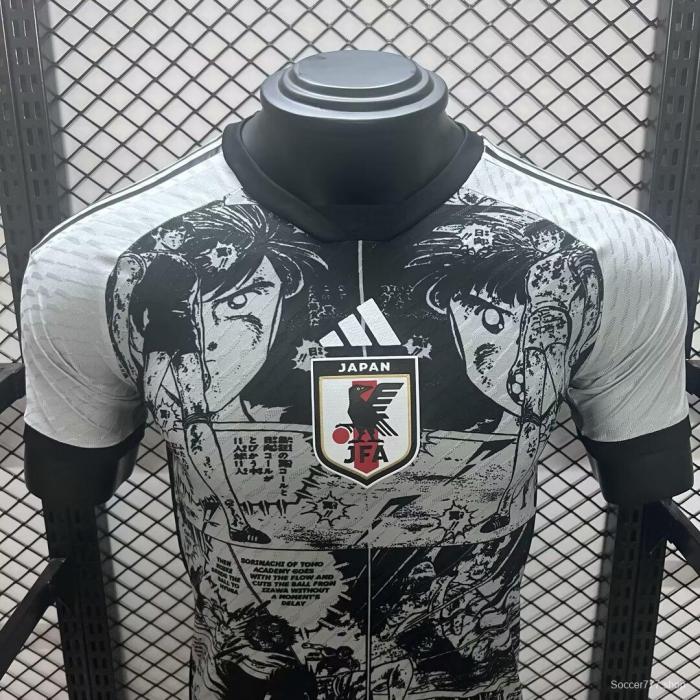 Player Version 2023 Japan Captain Tsubas Special White/Black Jersey