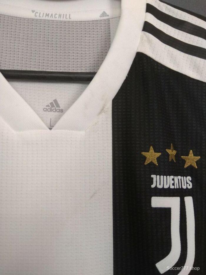 Player Version Retro 18/19 Juventus Home Jersey