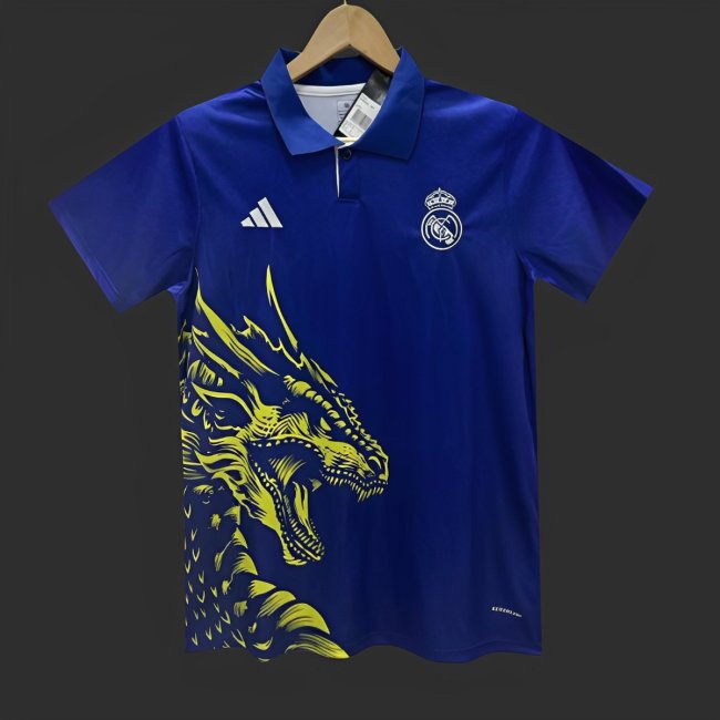 24/25 Real Madrid Yellow Dragon Jersey