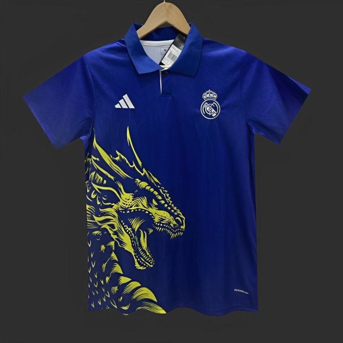 24/25 Real Madrid Yellow Dragon Jersey