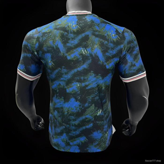Player Version 24/25 Olympique Marseille Away Blue Jersey