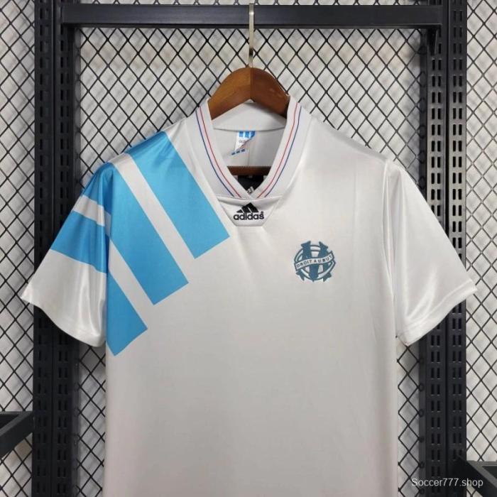 Retro 92/93 Olympique Marseille Home Jersey