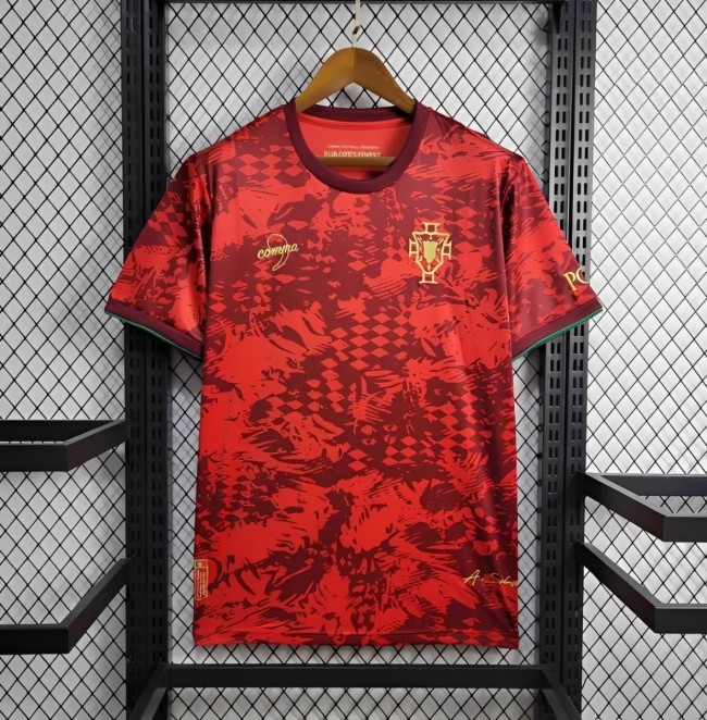 2024 Portugal Comma Red Special Jersey