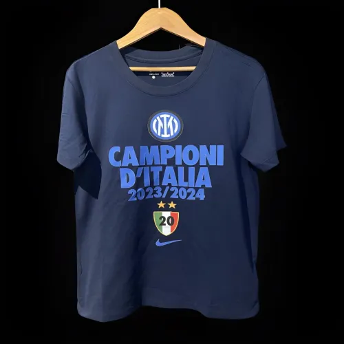 23/24 Inter Milan CAMPIONI D'ITALIA Navy T-Shirts