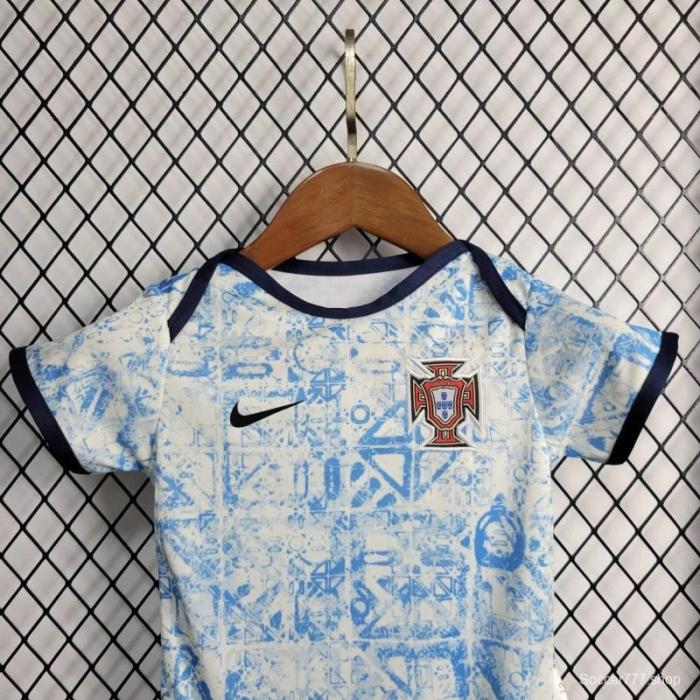 2024 Baby Jersey Portugal Away 9-12