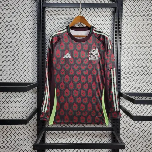 2024 Mexico Home Long Sleeve Jersey