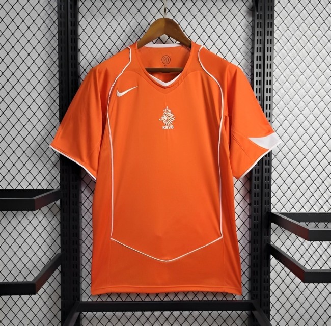 Retro 2004 Netherlands Home Jersey