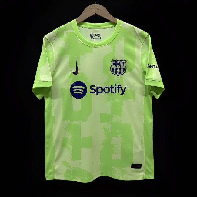 23/24 Barcelona Third Green Jersey