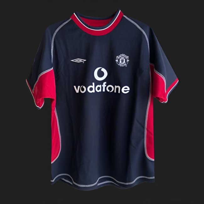 Retro 01/02 Manchester United Third Black Jersey