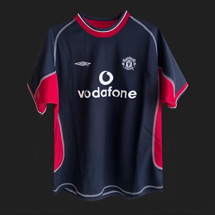 Retro 01/02 Manchester United Third Black Jersey
